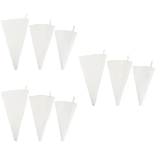 9 piezas bolsa de tuberías para cafetería bolsa de crema reutilizable pastelería pastelería hogar