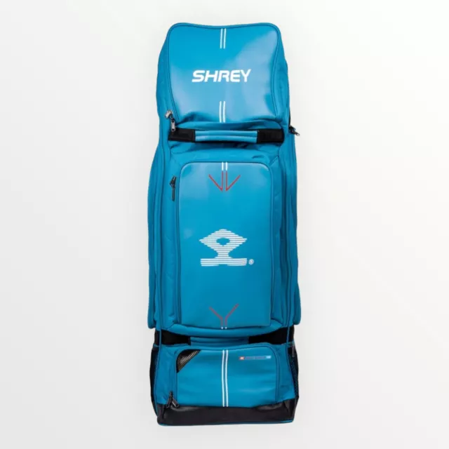 Shrey Meta Duffle 100 Duffle Cricket Bag - Steel Blue - FREE P&P