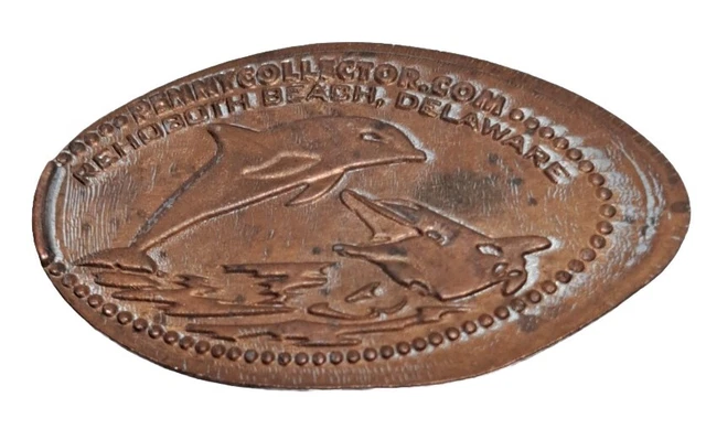 REHOBOTH BEACH DELAWARE Elongated Penny Pressed Souvenir #034