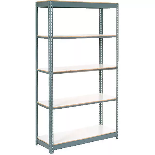 Global Industrial Extra Heavy Duty Shelving 36Wx18Dx84H 5 Shelves 1500 lbs. Cap.