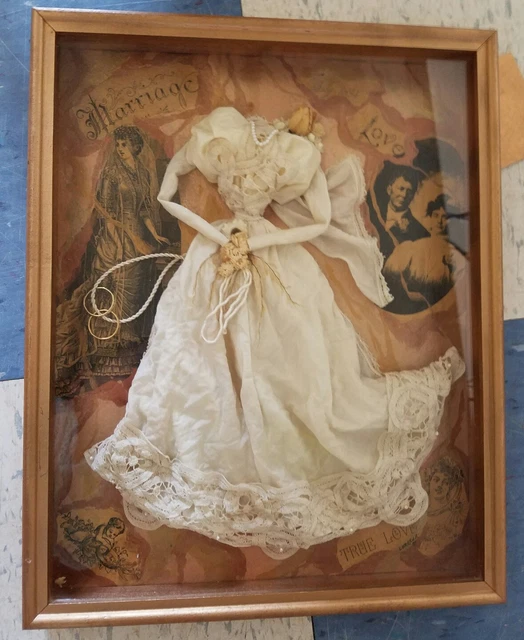 VINTAGE LORELLA VICTORIAN COLLECTION Wedding Dress Shadow Box $65.99 -  PicClick
