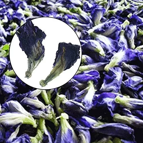 500g Blue Butterfly Pea Flowers Tea Premium Dried Flowers Naturally Produced