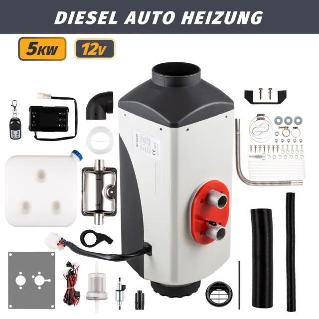 5KW 12V Diesel Auto Heizung Standheizung Luftheizung Air Heater LCD LKW PKW