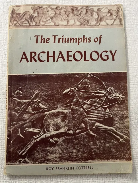 The Triumphs Of Archaeology In Bible Lands 1953 .Rare. Very Nice Condition