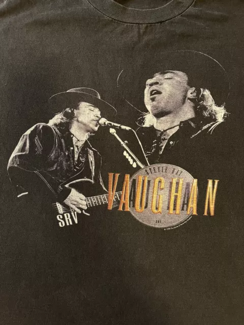 Stevie Ray Vaughan, Cool Vintage T-Shirt.   1998