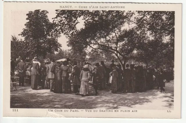 NANCY - Meurthe & Moselle - CPA 54 - Vue du Skating à la Cure d' Air St Antoine