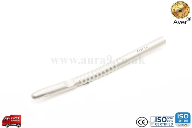 DENTAL IMPLANT BONE Scraper Bone Grafting Instrument Harvester Curved £ ...