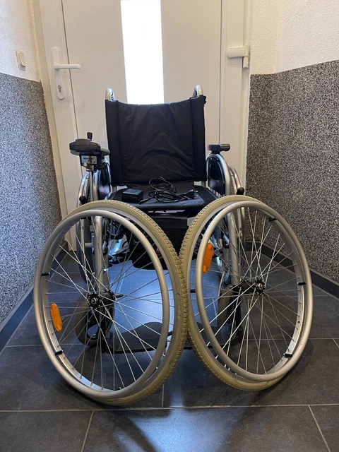 Silla de ruedas eléctrica Alber E-Fix E25 - accionamiento eléctrico silla de ruedas plegable