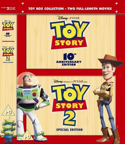 Toy Story (10th Anniversary Edition) / Toy Story 2 (Special Edition) [DVD] - BRA