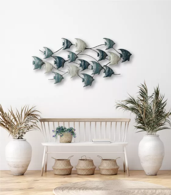 NEW 120CM ANGLE Fish Wall Art Wall Decor Wall Sculptures Indoor