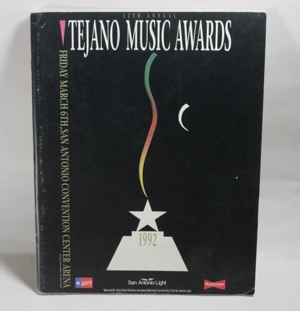 TEJANO MUSIC AWARDS 1992 rivista anni '90 Selena y Los Dinos Chicano