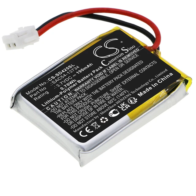 vhbw Akku passend für Grundig Calios 1, 1A, H1 Festnetz & DECT (600mAh, 3,7V, Li-Ion) 600 mAh