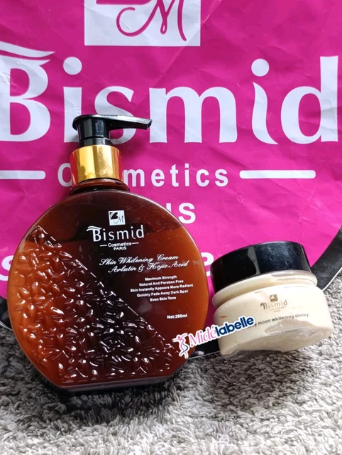 Lait Bismid Baby Moon – Lait éclaircissant & Adoucissant 300 Ml – Soin Visage & Cou