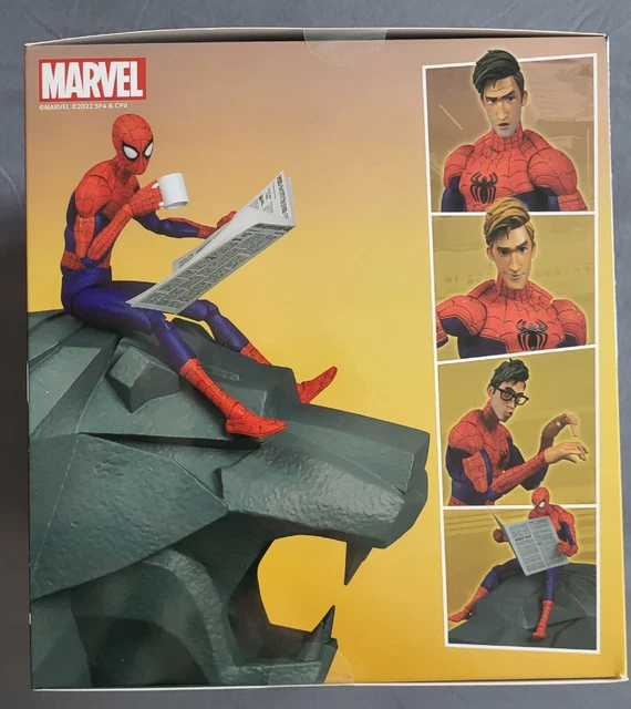 SPIDERMAN: INTO THE Spider Verse SV Action Sentinel Peter B Parker ...