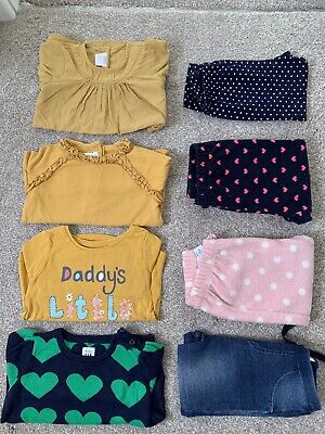 Toddler Girl Autumn Clothing Bundle 12-18m