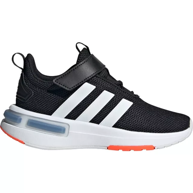ADIDAS KID'S RACER TR23 Running Shoes BLACK | WHITE | RED SZ 6.5 $39.97 ...