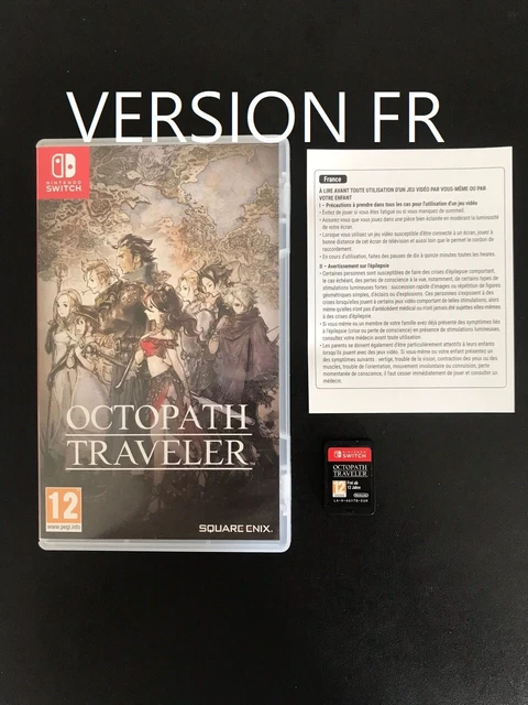 VERSION FRANCAISE Octopath Traveler Nintendo Switch