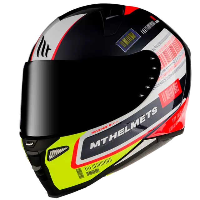 Offerta Casco Moto Integrale Mt Helmets Revenge 2 Rs Nero Omologato Ece