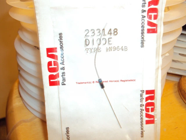 RCA Diode 233148 1N964B nos