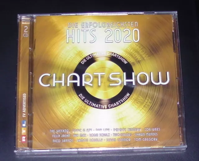 Die Ultimative Chart Show Die Erfolgreichsten Hits 2020 Doppel Cd Neu & Ovp