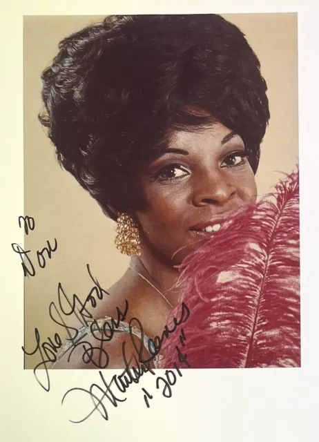 Martha Reeves - Signed Autograph Promo Photo