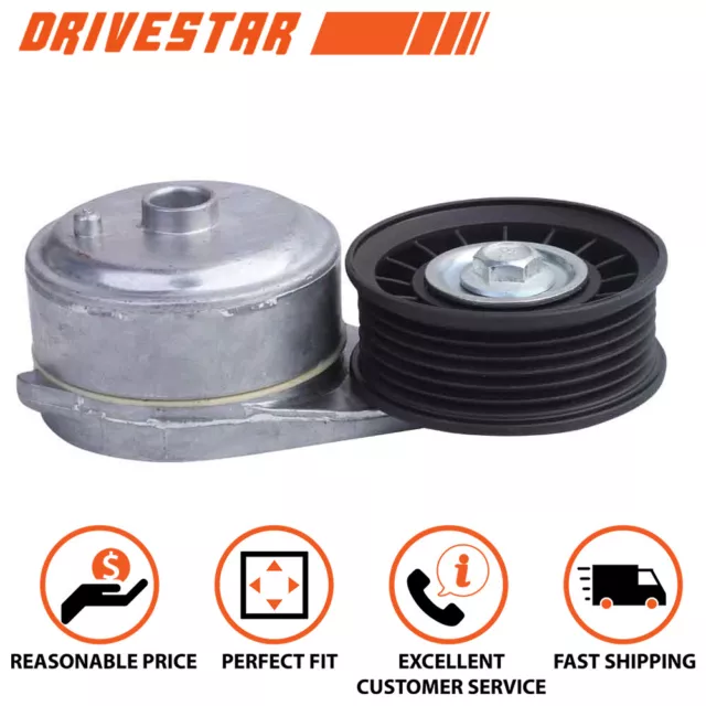 Drivestar 12456152 Belt Tensioner & Pulley Assembly for Chevy C1500/C2500/C3500