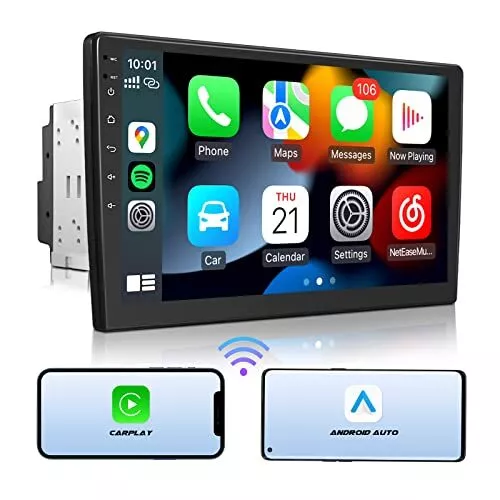 Eonon 10,1-Zoll Android 10 Autoradio 2 DIN Radio kabellos CarPlay Android Auto 8