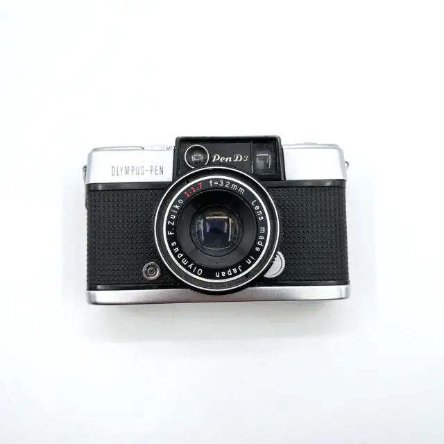 OLYMPUS PEN D3   mit F.Zuiko 1:1,7 f=32mm   JAPAN  analoge Kamera 35mm Filme