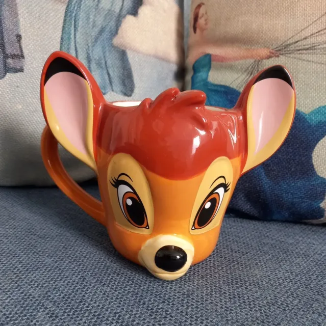 Tazza mug collezione ceramica Disney Bambi portapenne