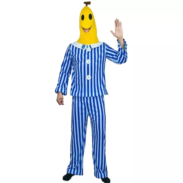 New ! Bananas in Pyjamas Funny Costume Halloween Adult Unisex  B1  B2