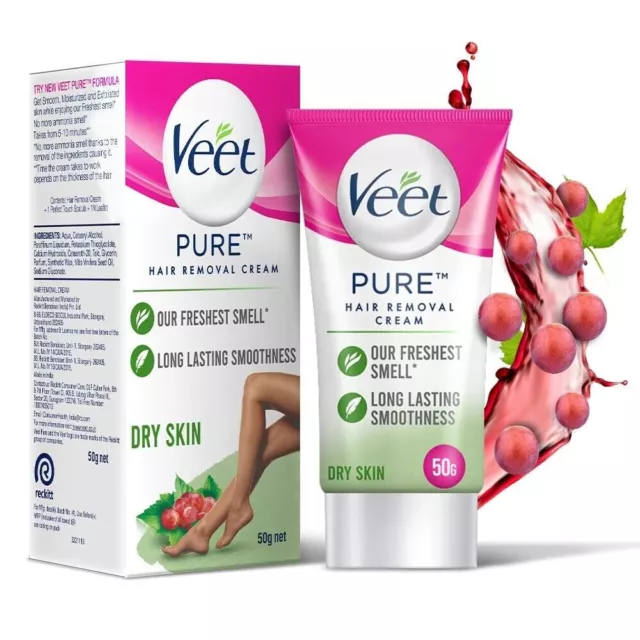 Veet Crema Depilatoria Para Pieles Secas 50g + Envío Gratis