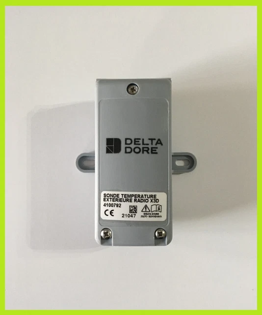 Sonde de Température Extérieure Radio X3D - DELTA DORE
