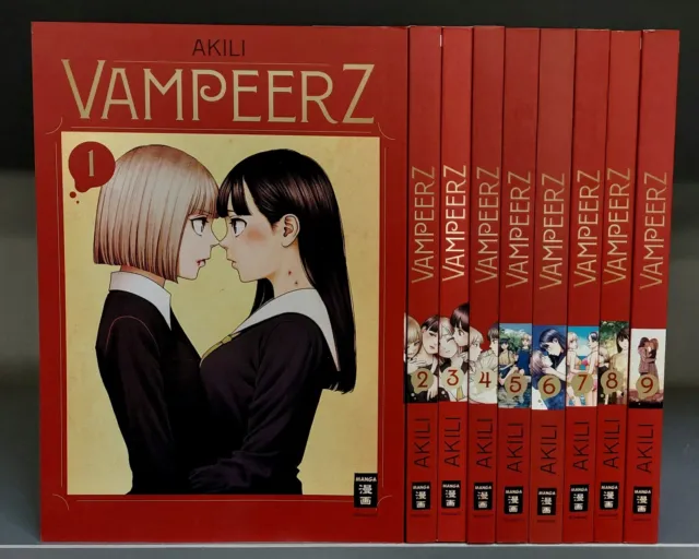 ⭐ Vampeerz (Ehapa Manga) ⭐ Nr.  1-9 komplett (neu) auf deutsch