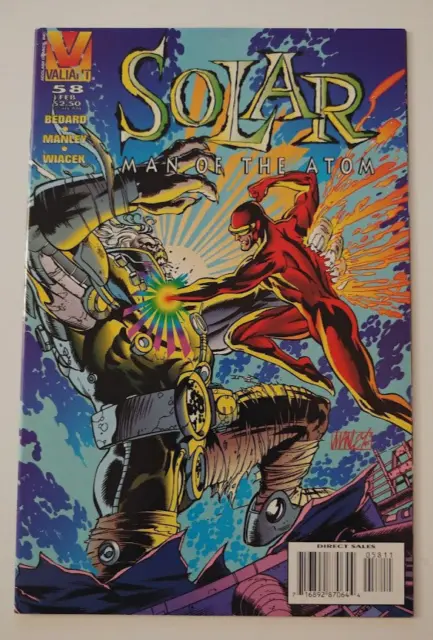 Solar Man Of The Atom #58 (1996) Valiant Comics Low Print Run