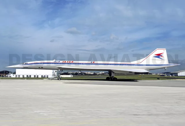 aviation , aircraft , photo ,  CONCORDE AIR INTER F-BTSD