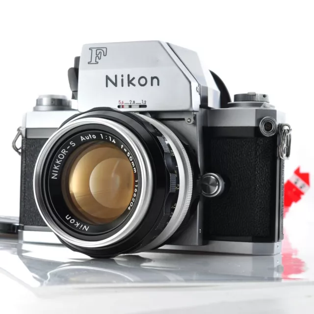 Cuerpo de cámara de película Nikon F Photomic FTN + lente de 50 mm f/1.4 de...
