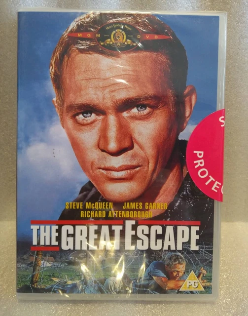 THE GREAT ESCAPE (DVD) James Garner, Steve McQueen NEW & SEALED Free UK