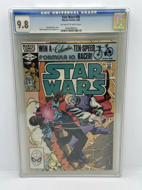 Star Wars #56 Marvel Comics 1982 CGC 9.8 NM/MT Lando Calrissian / Walt Simonson