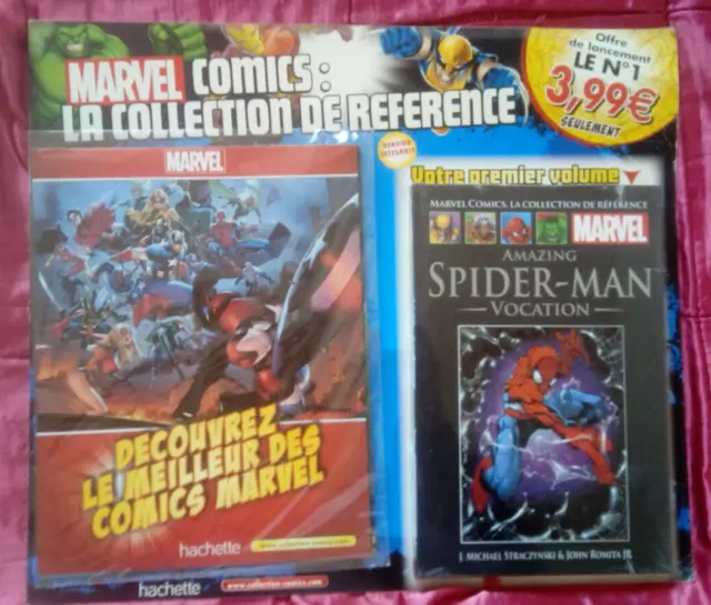 Marvel comics, La coll. de référence, Hachette N°1, Amazing Spiderman Vocation