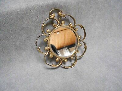 French vintage gilded  Mirror