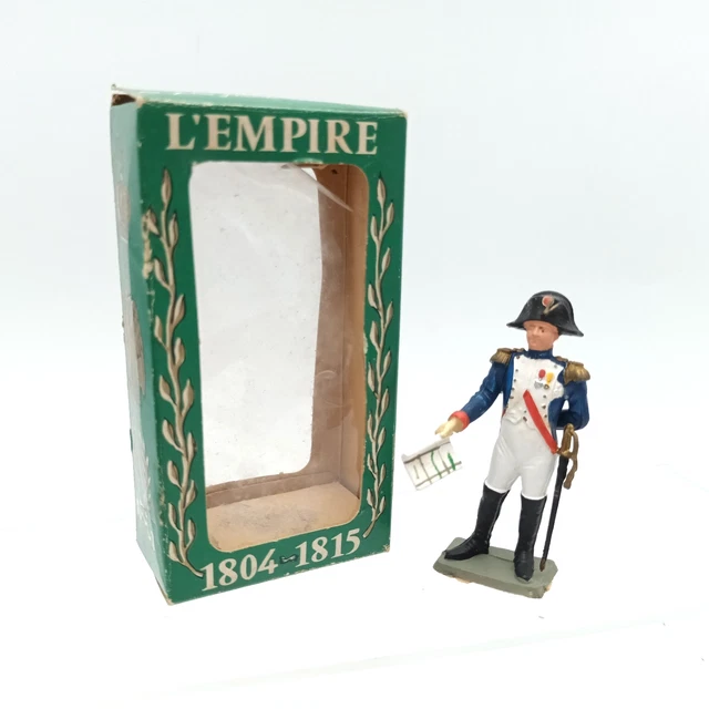 Boîte Figurines Starlux - Grenadiers Musique Empire - Soldats De Plomb Vintage