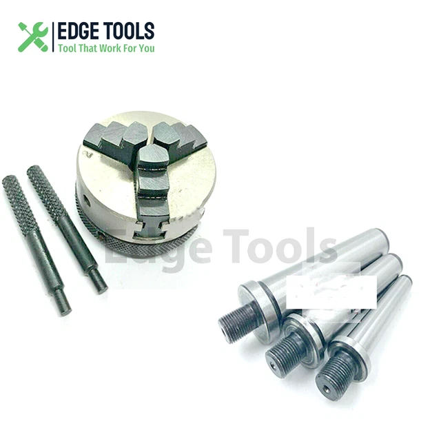 thumbnail image 2 of Bluefox 50mm 4-Jaw Self-Centering Mini Lathe Chuck With MT2 Shank Arbour 2 of 4