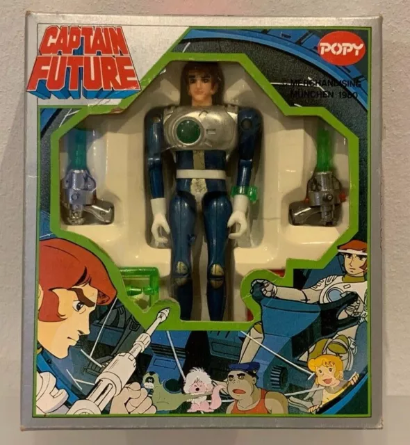 Captain Future: Figur "Captain Future", POPY, in OVP, TOP, komplett