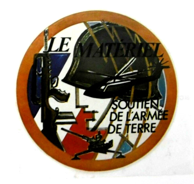 Adesivo Circolare Esercito Di Terra, Ø 50 Mm, In Vinile Resistente, Artimagen