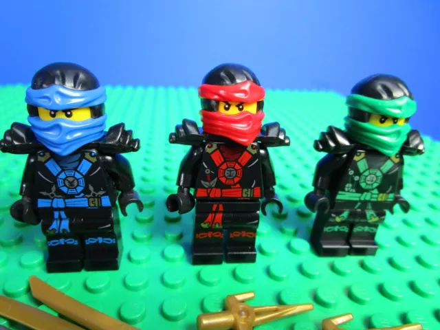 genuine LEGO NINJAGO DEEPSTONE minifigure SET jay cole kai zane nya ronin lloyd 2