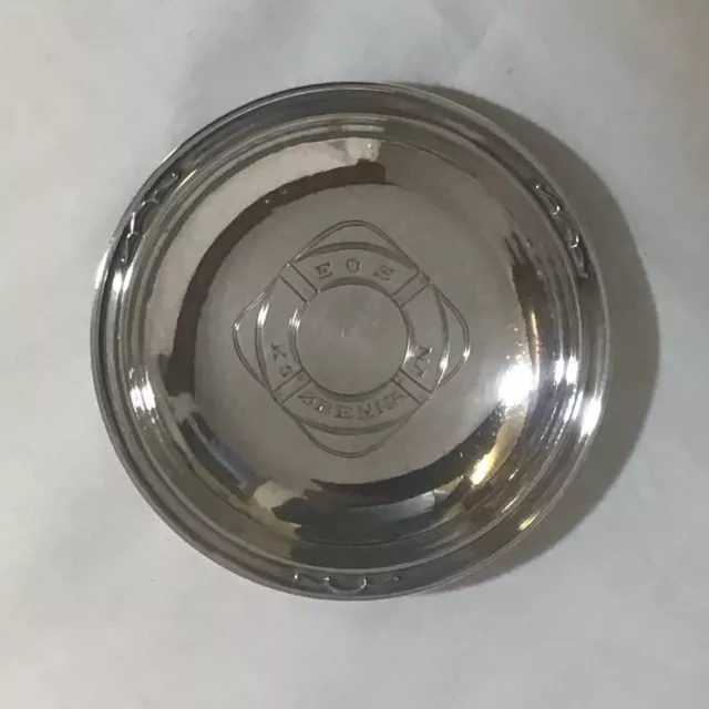 1931 Solid Sterling Silver EON Københaun Ash Tray by Georg Jensen Denmark 48.50g