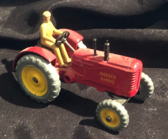Dinky Toys – Tracteur Massey Harris N°300 – Meccano – Jouet Ancien