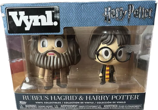Funko Vynl. Movies Harry Potter: Rubeus Hagrid & Harry Potter Vinyl Figure  2 Pack