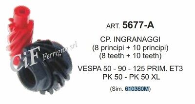 Cif KIT INGRANAGGIO CONTACHILOMETRI VESPA 50 SPECIAL L N R 125 PRIMAVERA ET3 CI0145 