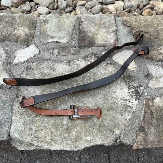 ORIGINAL WWII WW2 German Luftwaffe LBA Marked Y-Strap - for Parts or Restoration